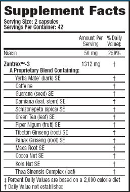 Zantrex-3 ingredients