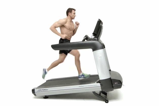 Incline Treadmill Sprinting MEVOLV