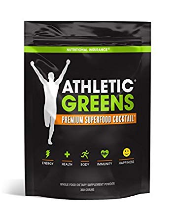 Athletic Greens premium superfood cocktail