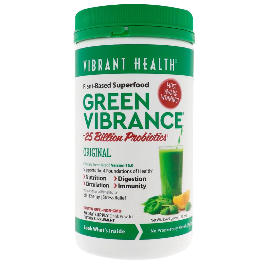 Vibrant health plant-based superfood